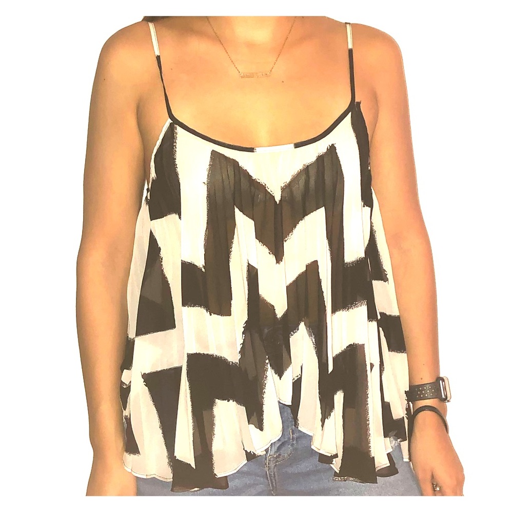 BCBG Light and Flowy Tank Top